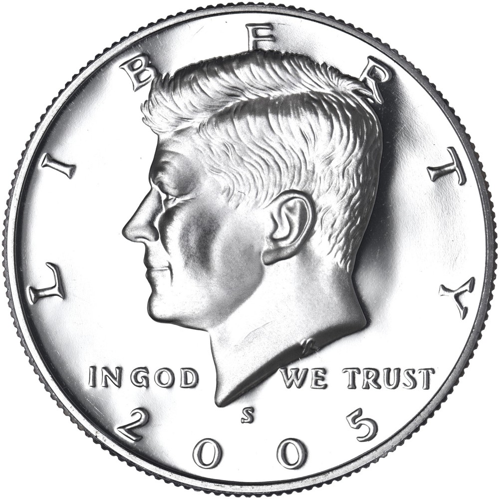 2005 S Kennedy Half Dollar Gem DCam Proof CN-Clad