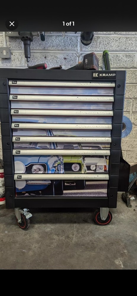 Tool Box Graphics /Decals Fits Kramp Tool Box Single Drawer