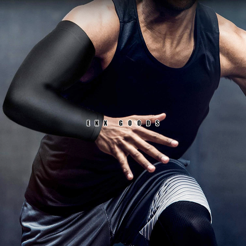 UV Sun Protection Arm Sleeve - Cooling Compression Sleeves for Men & Women