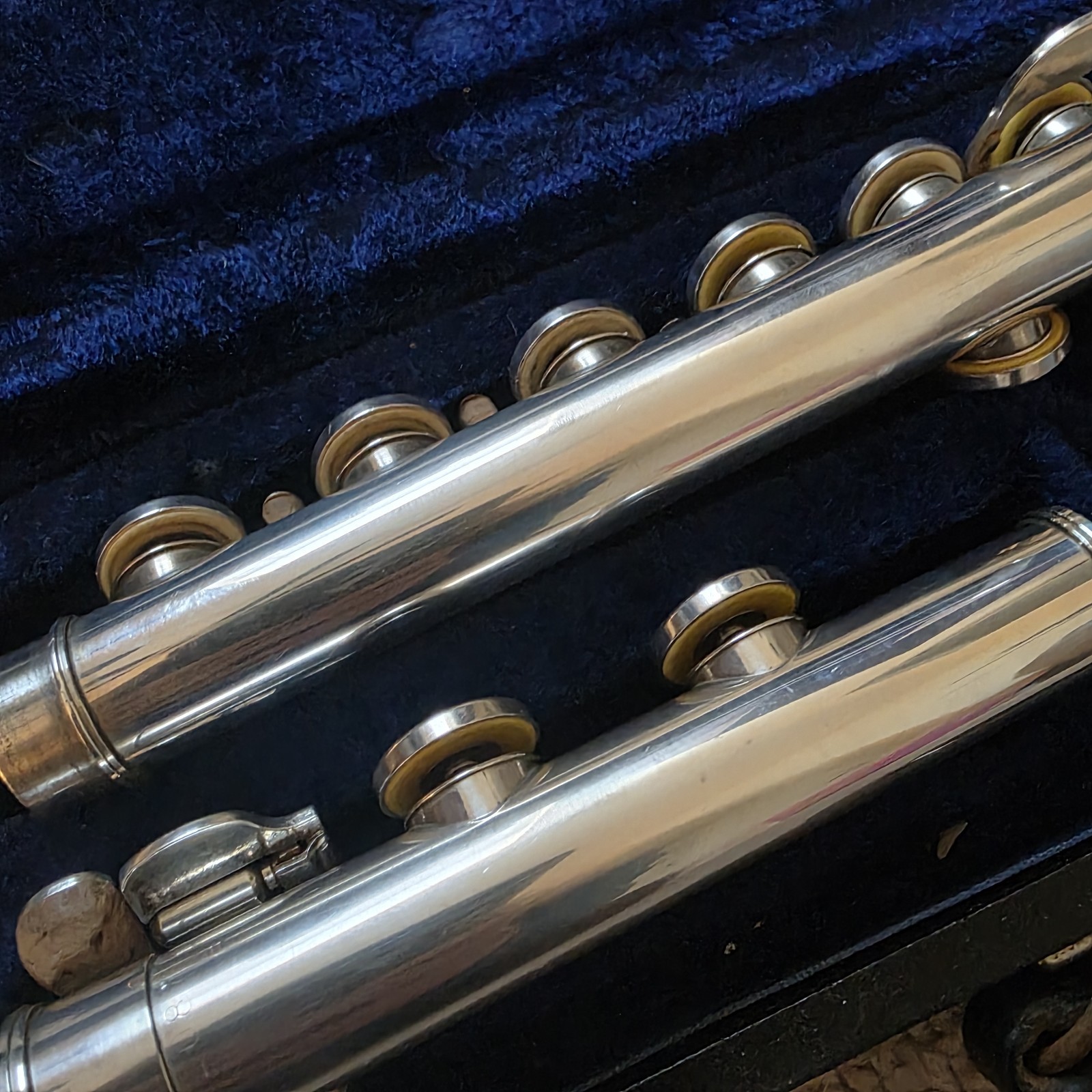 SALE Artley Early Elkhart Indiana Flute Open Holes C Foot w/ Case