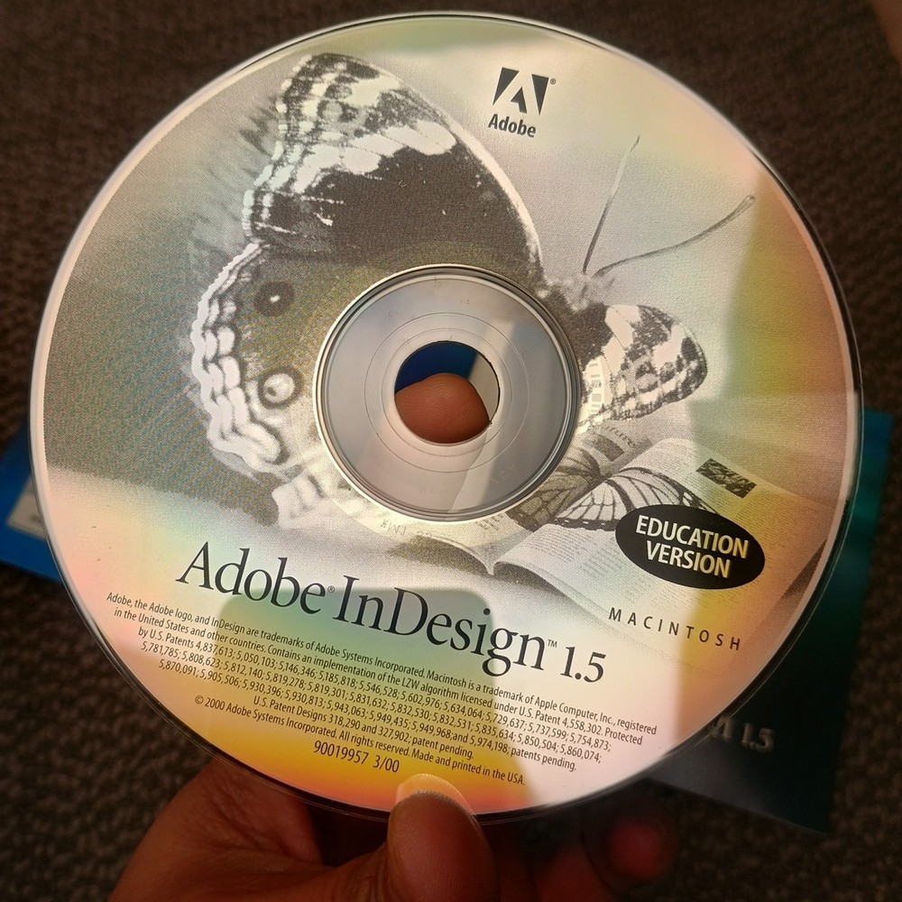 Adobe InDesign 1.5 Educational Version For Mac with Serial Numbers