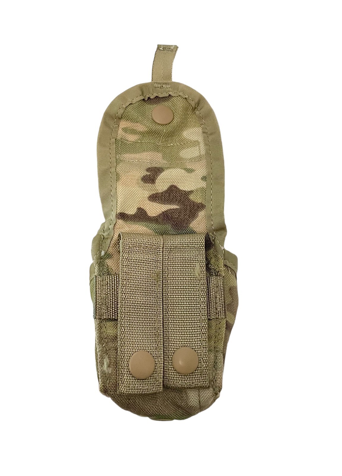 Set of 2 USGI MOLLE II Hand Grenade Pouches OCP Multicam