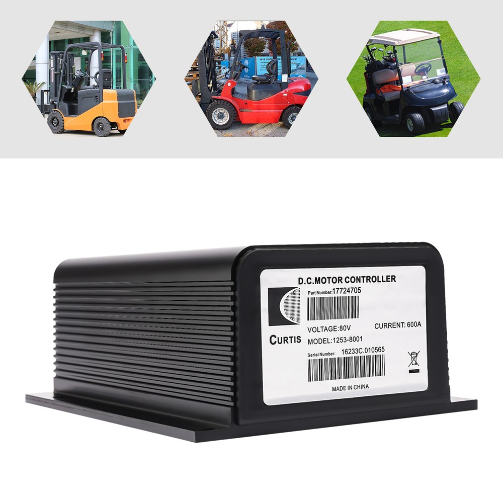 1253-8001 Motor Speed Controller DC80v 600A Programmable for Curtis PMC Forklift