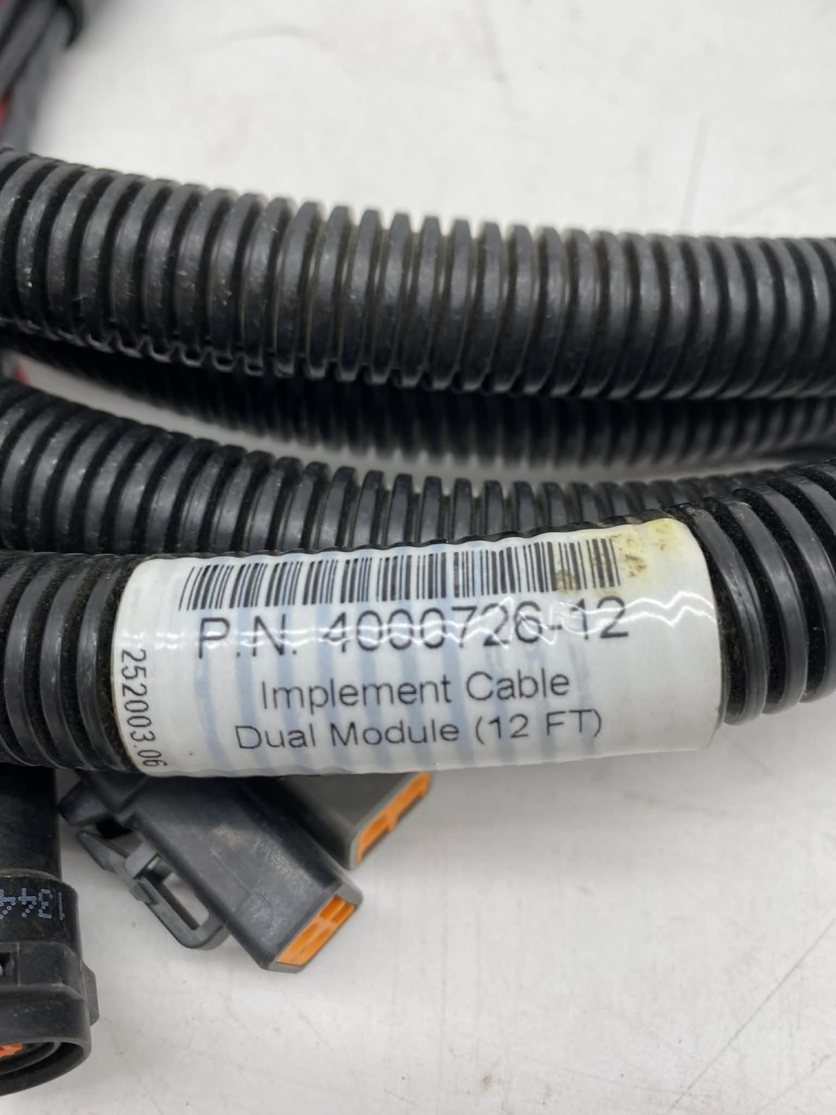 (New) Ag Leader 4000726-12 Implement Cable - 12ft•