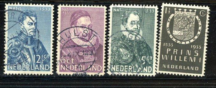 Netherlands #196-9 Used