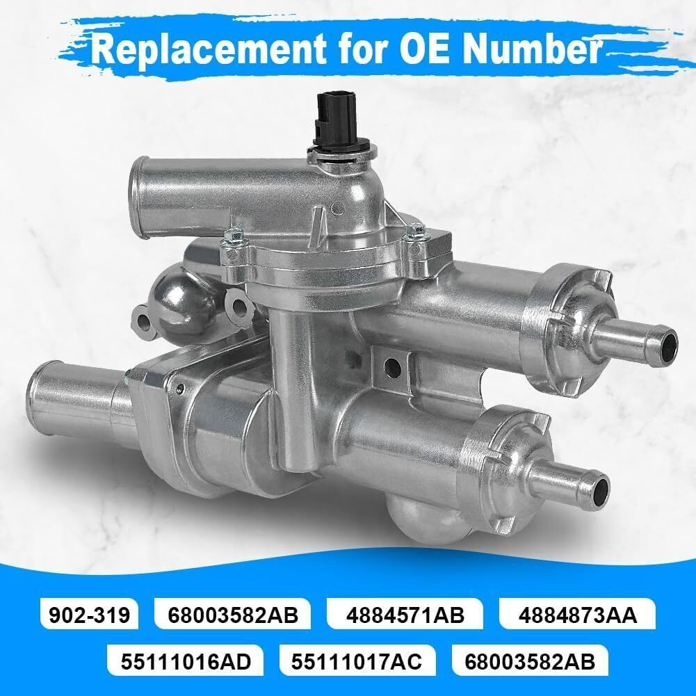 Aluminum Thermostat Housing Assy for Chrysler Sebring 200 Dodge Journey Avenger