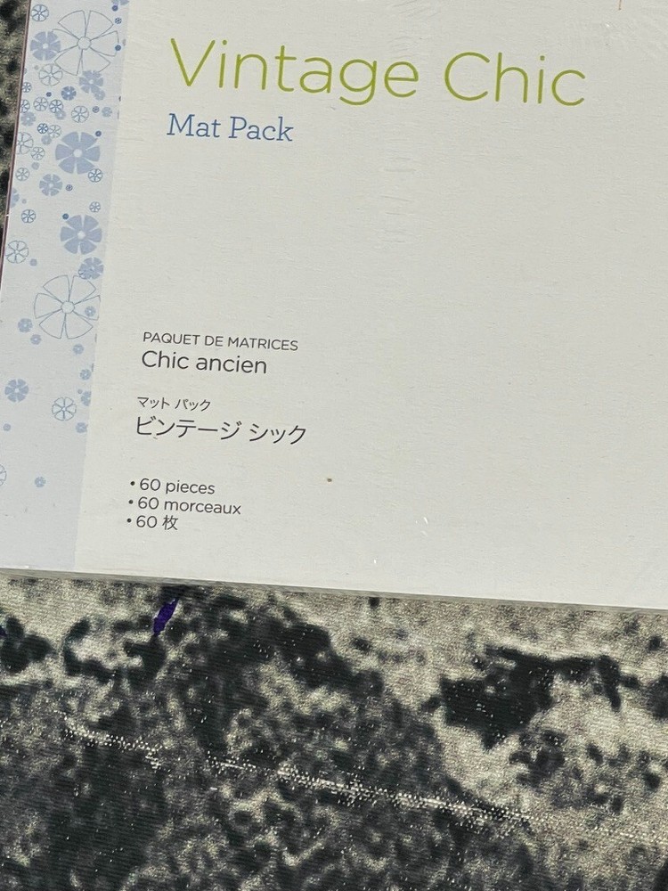 Creative Memories VINTAGE CHIC Mat Pack 60Pieces