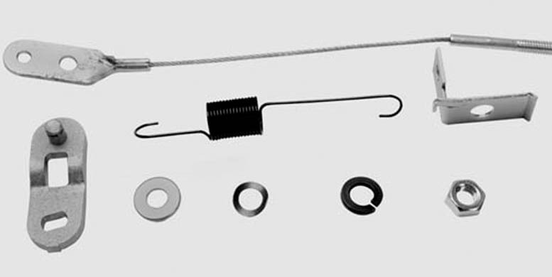 NEW 1966 - 1968 Ford Mustang Transmission Kick Down Cable Kit 9 Pc Set Automatic