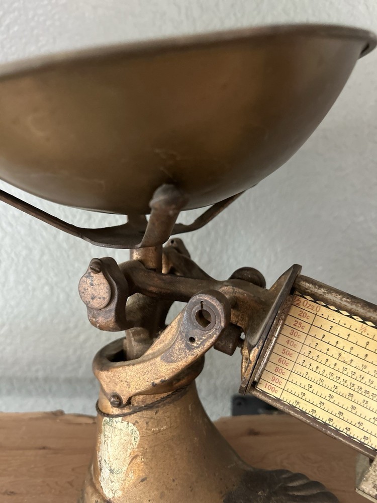 Vintage Superb Computing Scale Cast Iron Antique General- Candy Store Scale