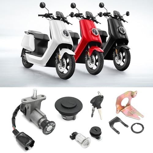 Ignition Switch Lock Cylinder with Key Kit, Ignition Starter Switch