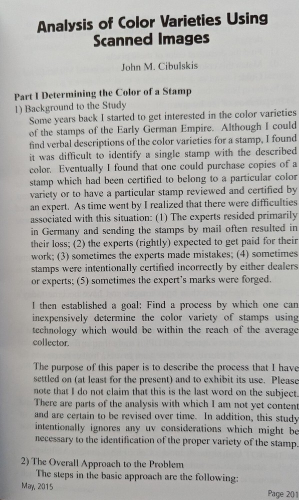 German Postal Specialist May '15 Internment Camp Ilag Tost Scanned Color Variety