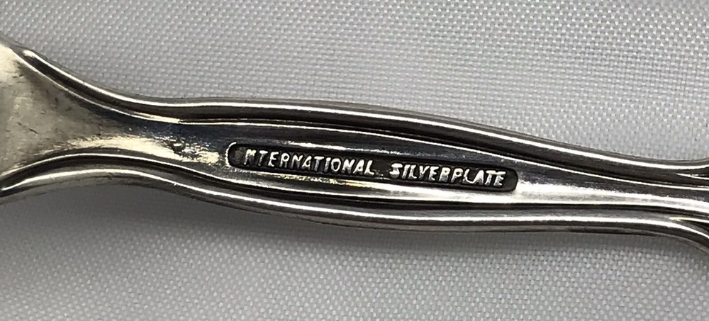 International Silverplate Mini Cocktail Set - Interlude Pattern