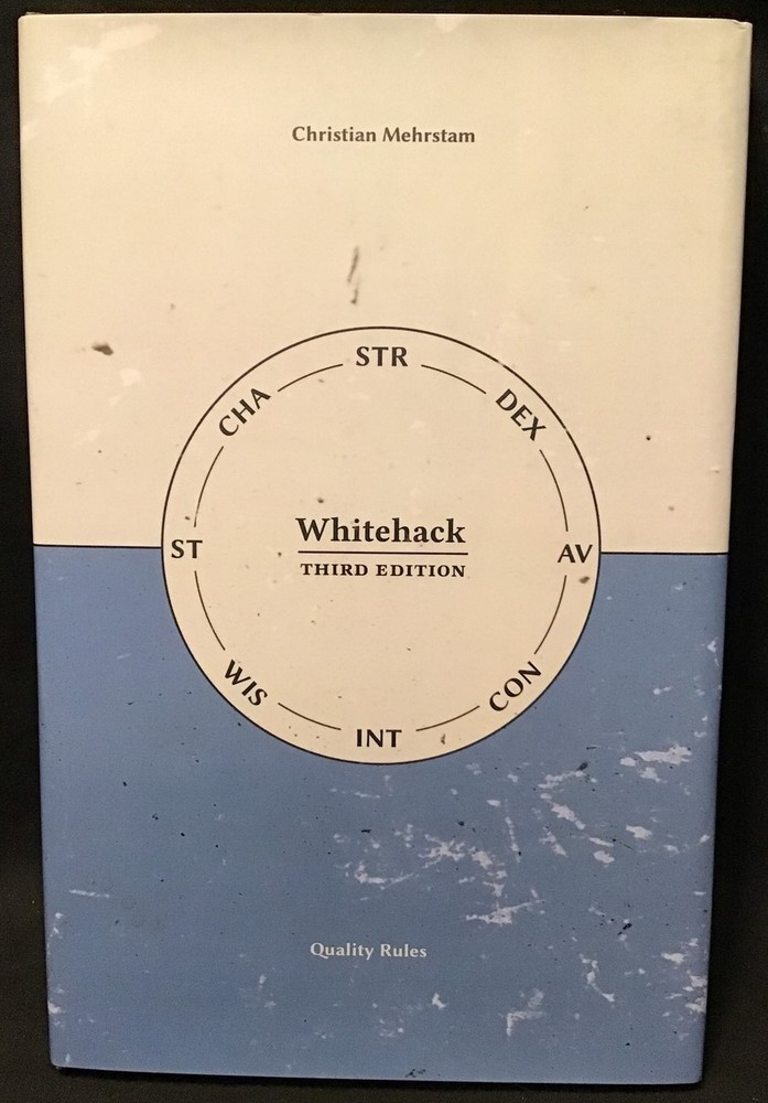 Whitehack ~ Third Edition ~ Quality Rules ~ New ~ Hardback ~ OEJ