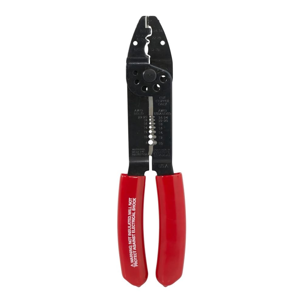 Klein Tools 1001 Multi Tool, Made in USA, Wire Stripper / One Size, Red