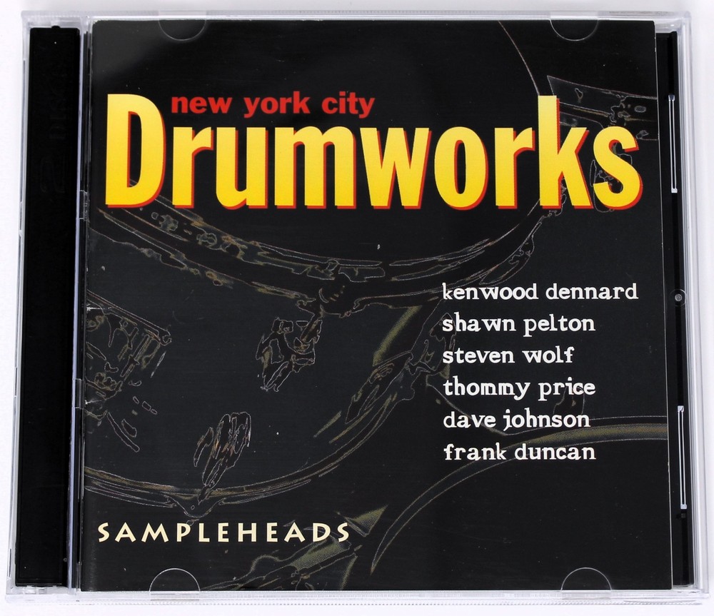 Sampleheads New York City Drumworks Sample/Sound Library/Sampling 2 CD