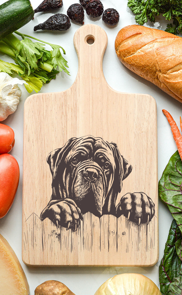 Mastiff Cutting Cheese Board