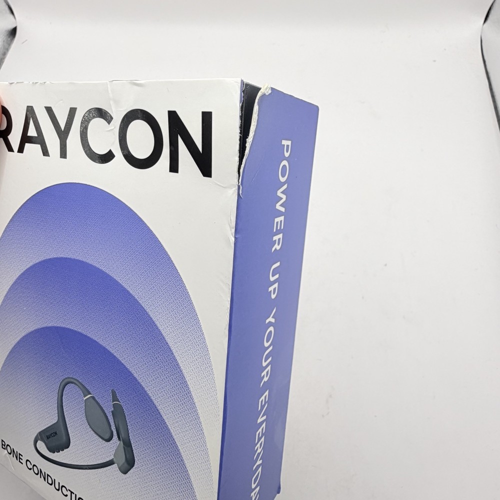 Raycon Bone Conduction Headphones (Gray) Model # RBB842