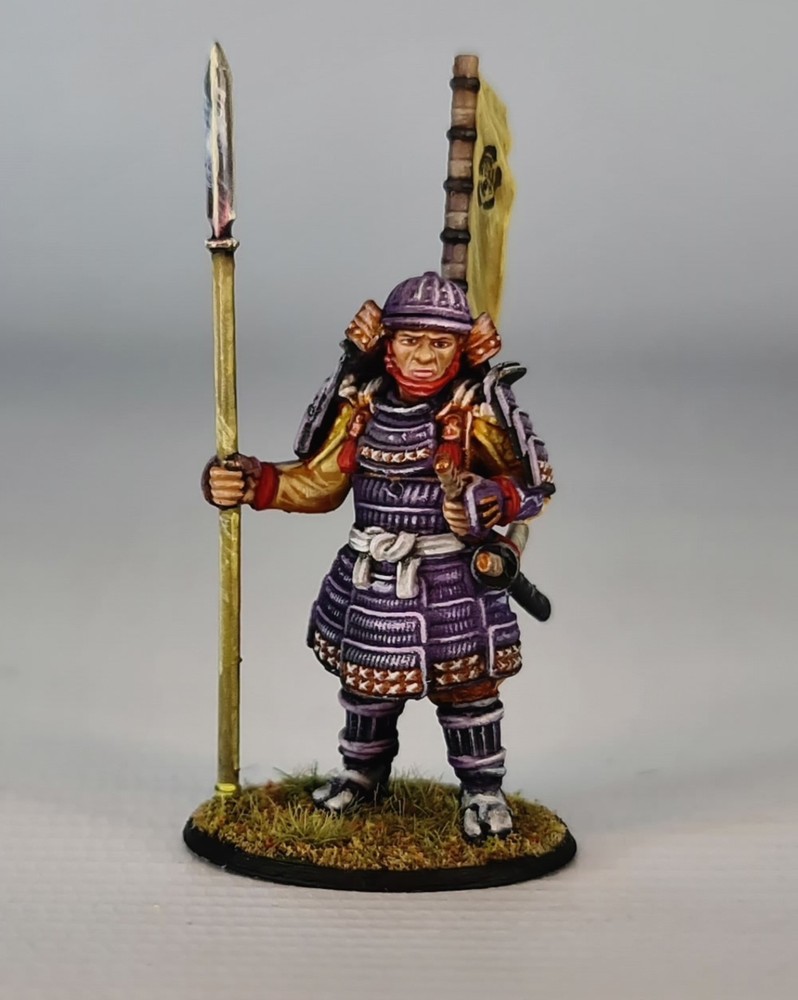 Male Samurai 3D printed, DnD, Pathfinder, Tabletop, Wargaming, RPG, Hametsu