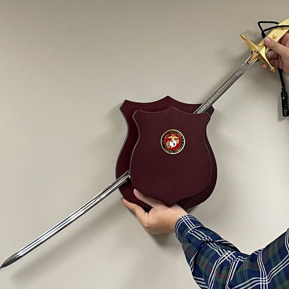Sword Display Shield With Seal
