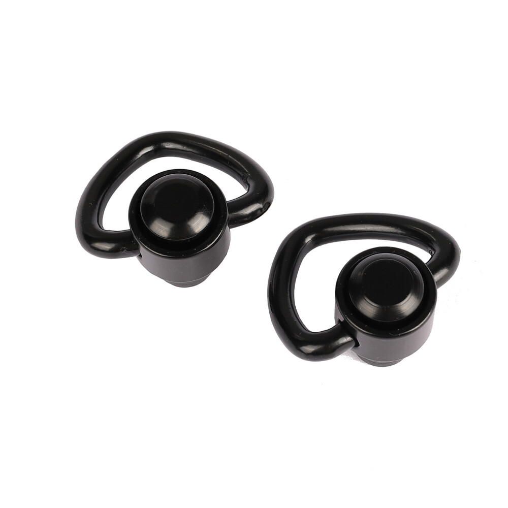 2Pcs 1 Inch Tactical Quick Detach Sling Swivel Mount QD Push Button Loop Adapter