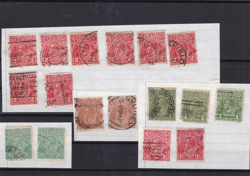 Australia Early Stamps Ref 14282