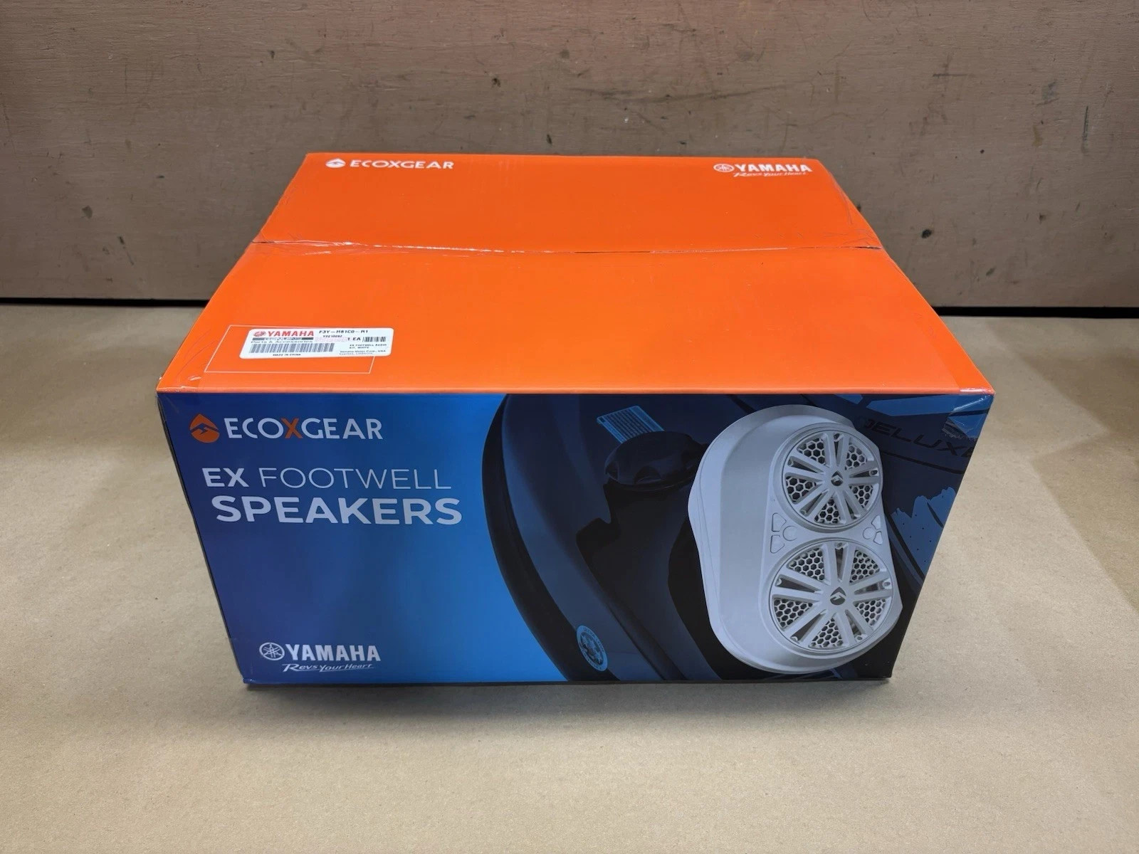 Yamaha 2017-2024 EX / EXR JetBlaster Footwell Speakers EcoxGear Bluetooth Audio