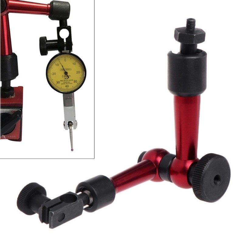 Base Adjustable Metal Test Indicator Holder Digital Level Tool Stand