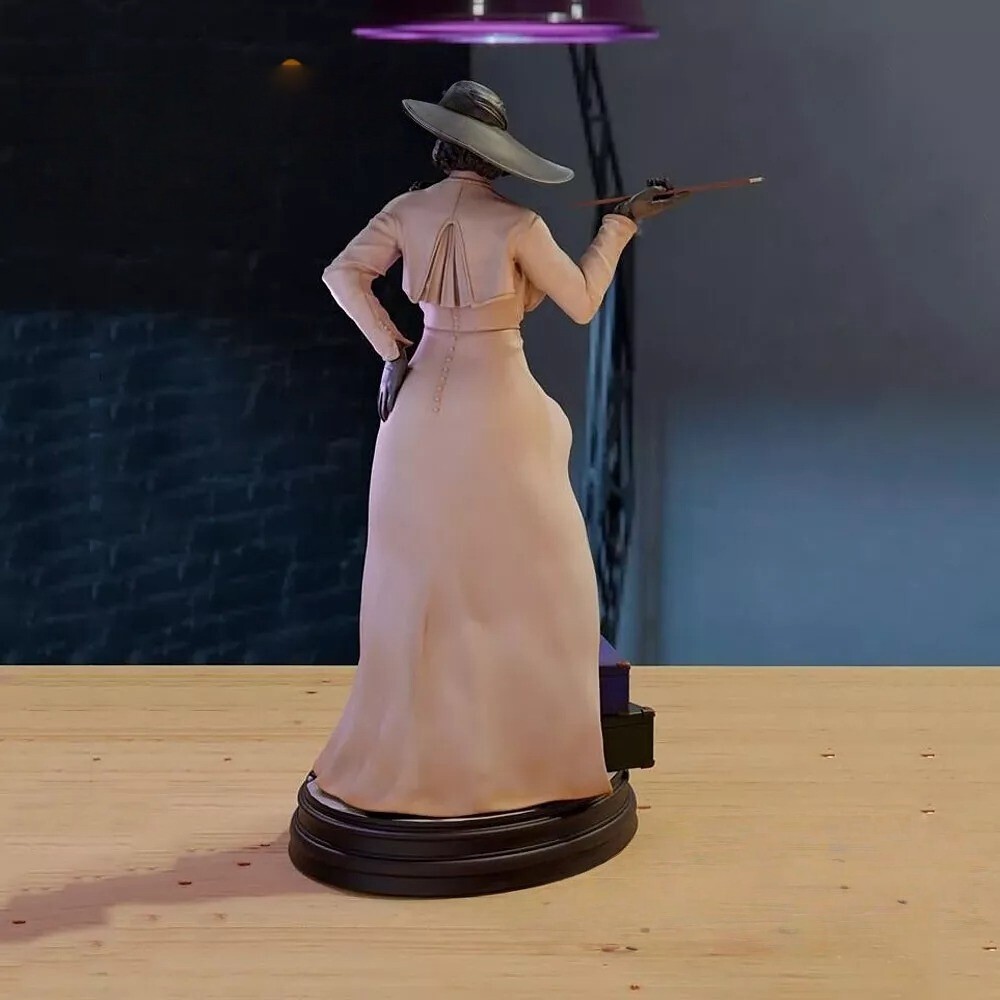 Lady Alcina Dimitrescu NSFW Resin Model Kit Unpainted 3d Print GK Statue Figure