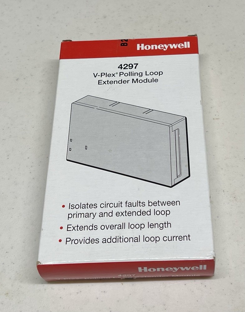 Honeywell 4297 V-Plex Polling Loop Extender Module Control Panel Keypad