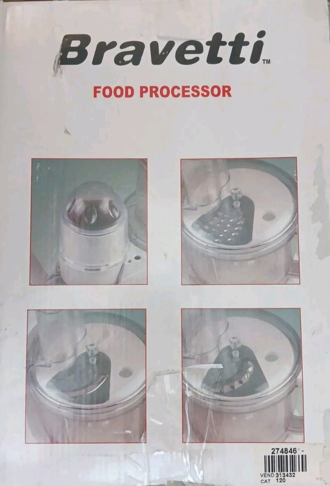 Bravetti Model: EP 199 FOOD PROCESSOR - NEW !