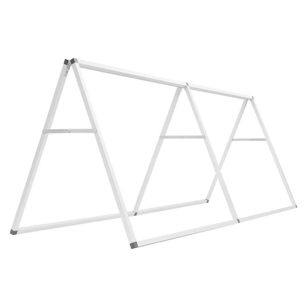 A-shape Double Sided Poster Display Stand, Horizontal Display Banner Stand