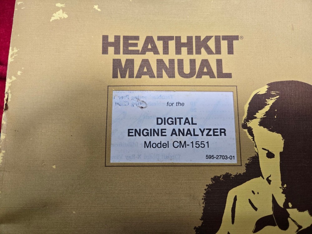 Heathkit Portable Digital Engine Analyzer CM-1551