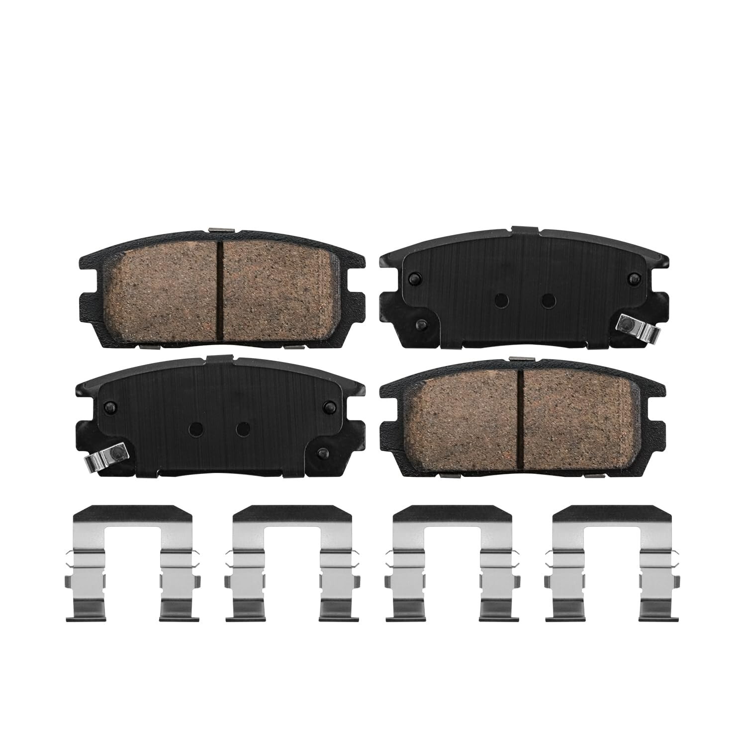 Front & Rear Ceramic Brake Pads for 2010 2011 2012 2013 2014-17 Equinox Terrain