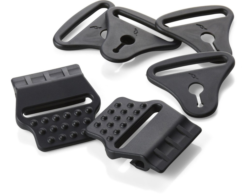 POD KX 2.0 Knee Brace Strap Clip & Loop Set Black
