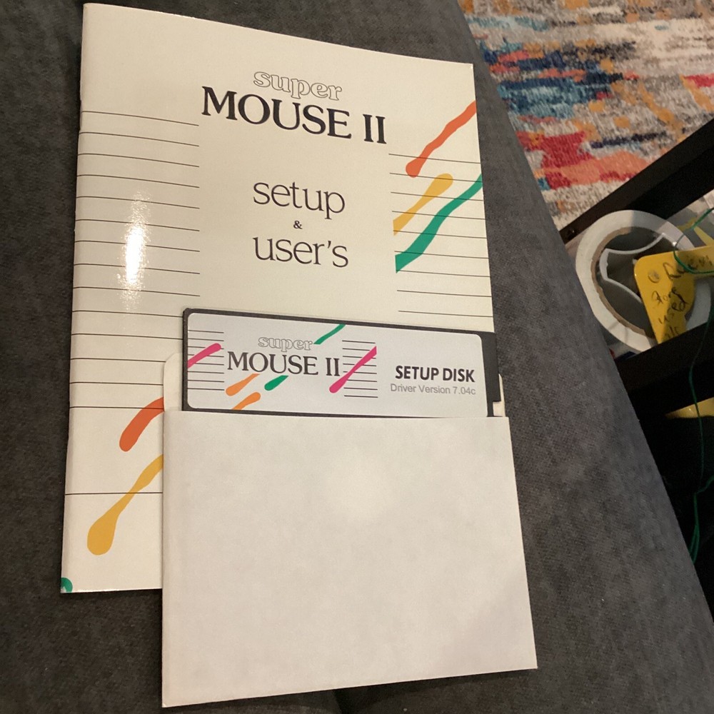 Vintage Mouse 2 setup & users driver version 7