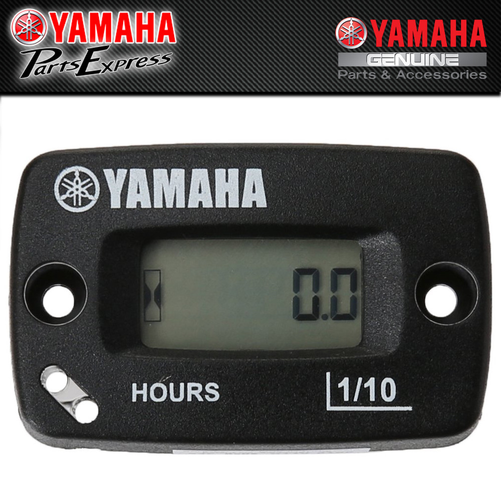 NEW YAMAHA HOUR METER YZ YFZ YFM ATV RHINO YXZ 125 250 450 700 ENG-HOURS-00-00