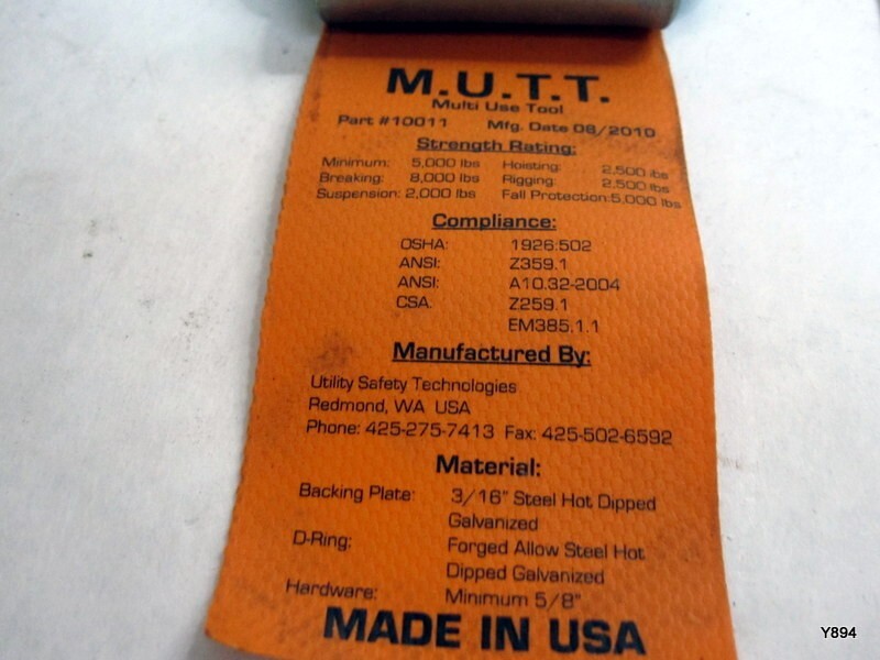 Utility Safety Technologies Multi-Use Technical Tool M.U.T.T 10011