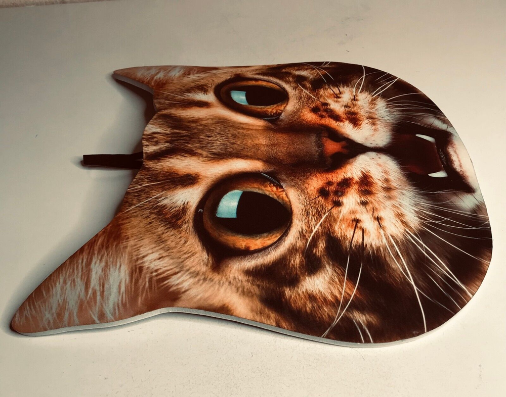 Large Cat Face Mask 43 cm x 38 cm