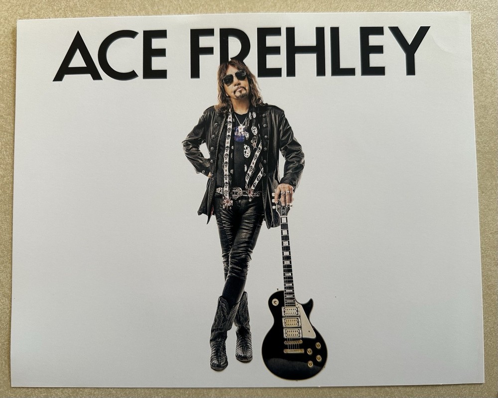Ace Frehley Signed VIP Backstage Pass Kiss
