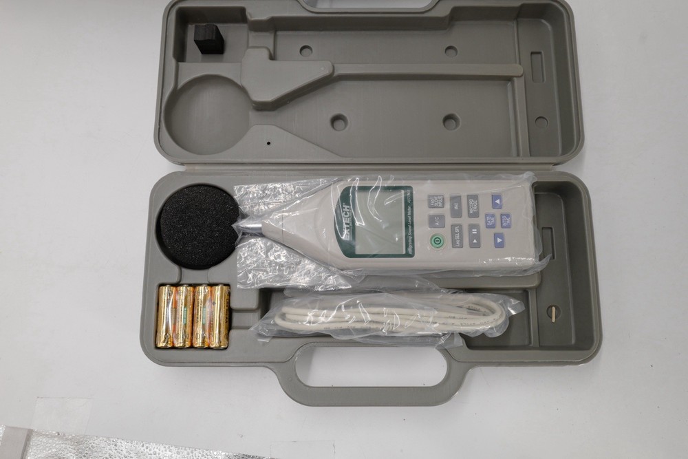Extech 407780A: Sound Level Datalogger, Integrating with USB Interface