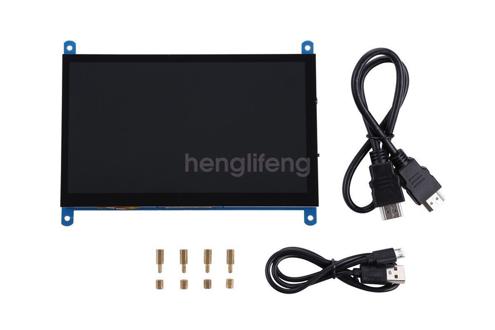7" Capacitive Touch Screen USB HDMI IPS TFT LCD Display 1024*600 Raspberry Pi