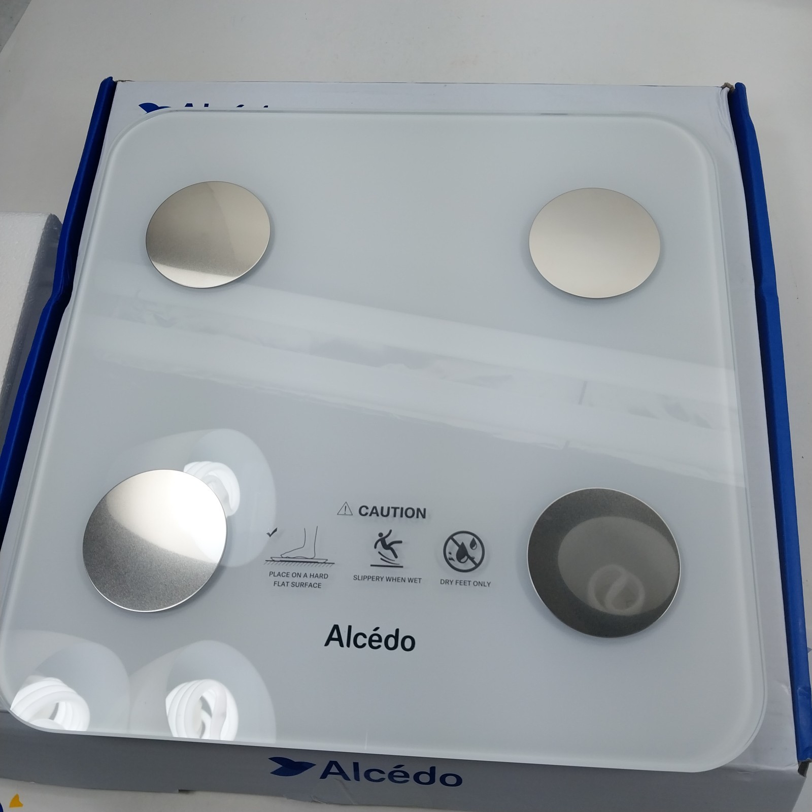 Alcedo Smart Body Fat Scale, Digital Scale with BMI, Fat Percentage, Muscle M...