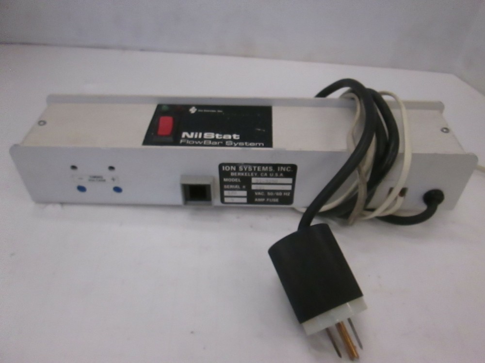 Ion Systems, Inc, Nil Stat FlowBar System, 91-3200, Used