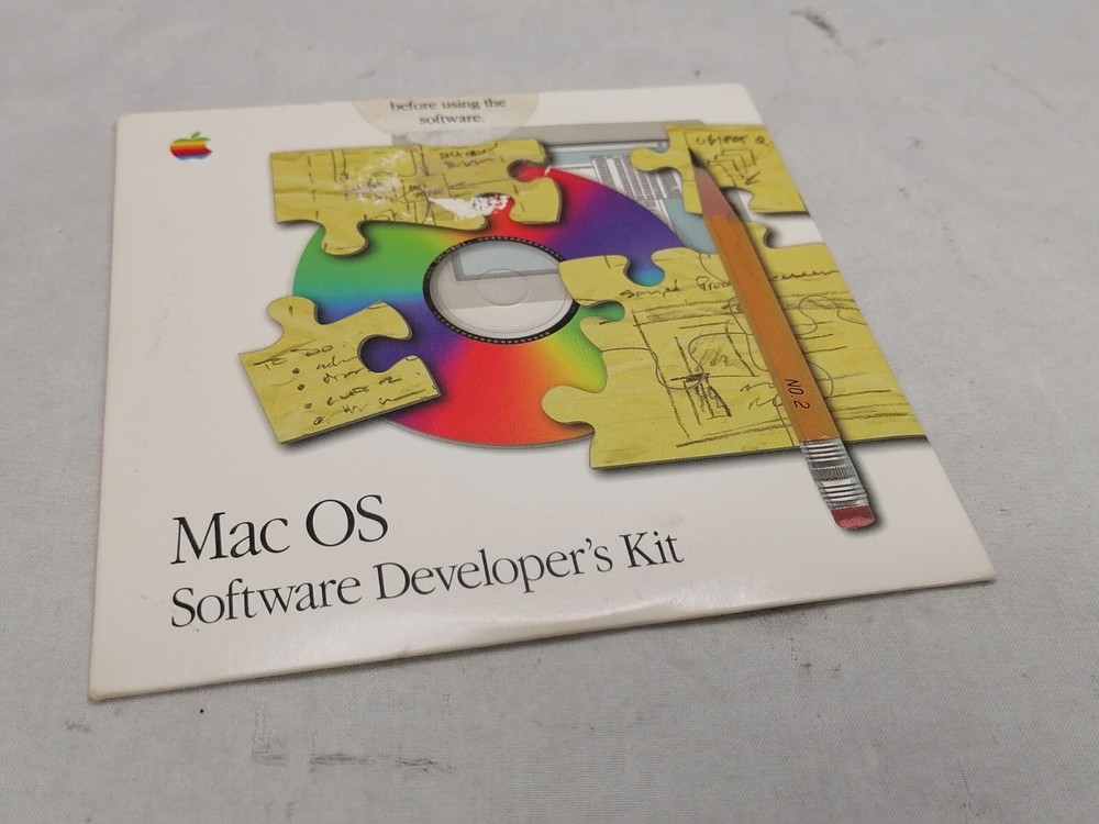 Vintage 1994 Apple Mac OS Software Developers Kit CD