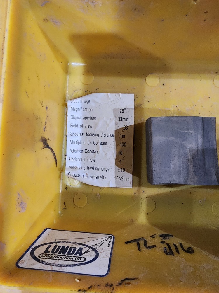 Northwest NAL-28 Automatic Level