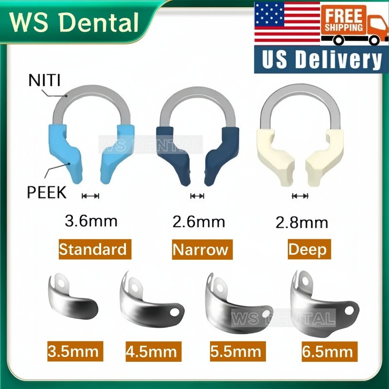 Dental Matrix Bands Sectional Matrice Clamp Ring Fit Garrison Palodent V3 System