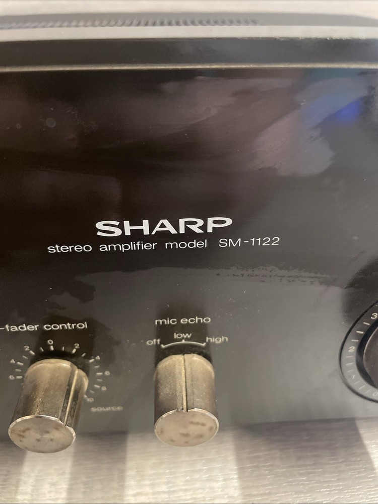 Sharp SM-1122 Integrated Amplifier Separate