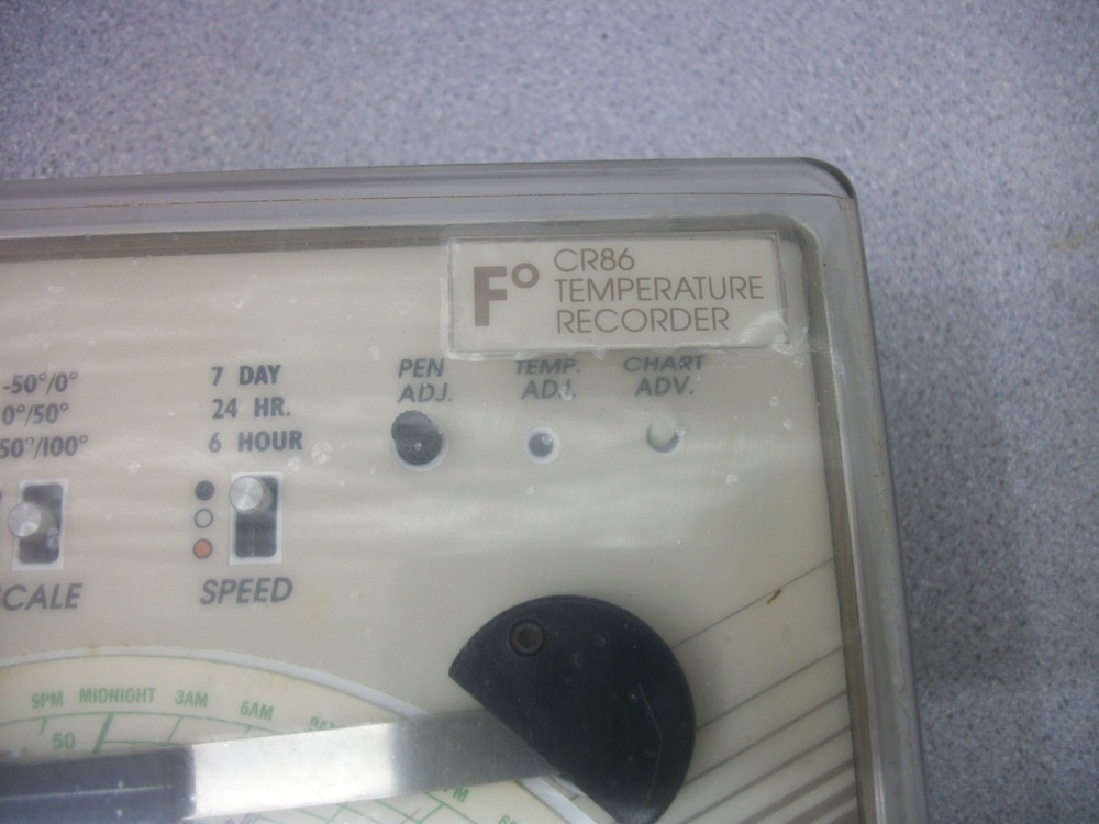 SUPCO DIGITAL LED TEMPERATURE CHART RECORDER CR86