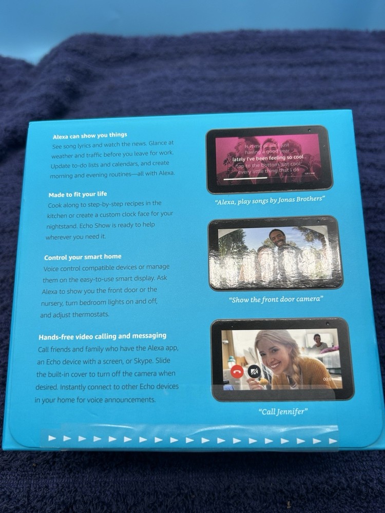AMAZON ALEXA ECHO SHOW 5 NEW IN BOX
