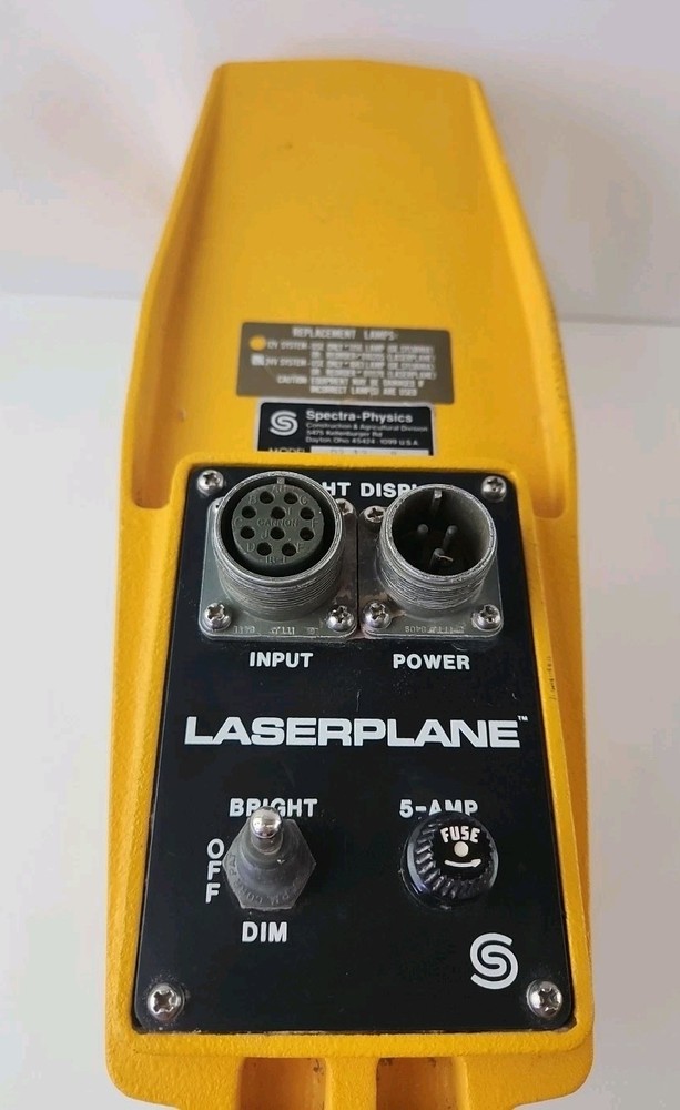 Spectra Physics D2/12/24 Laserplane Controller Light Display Level Untested.